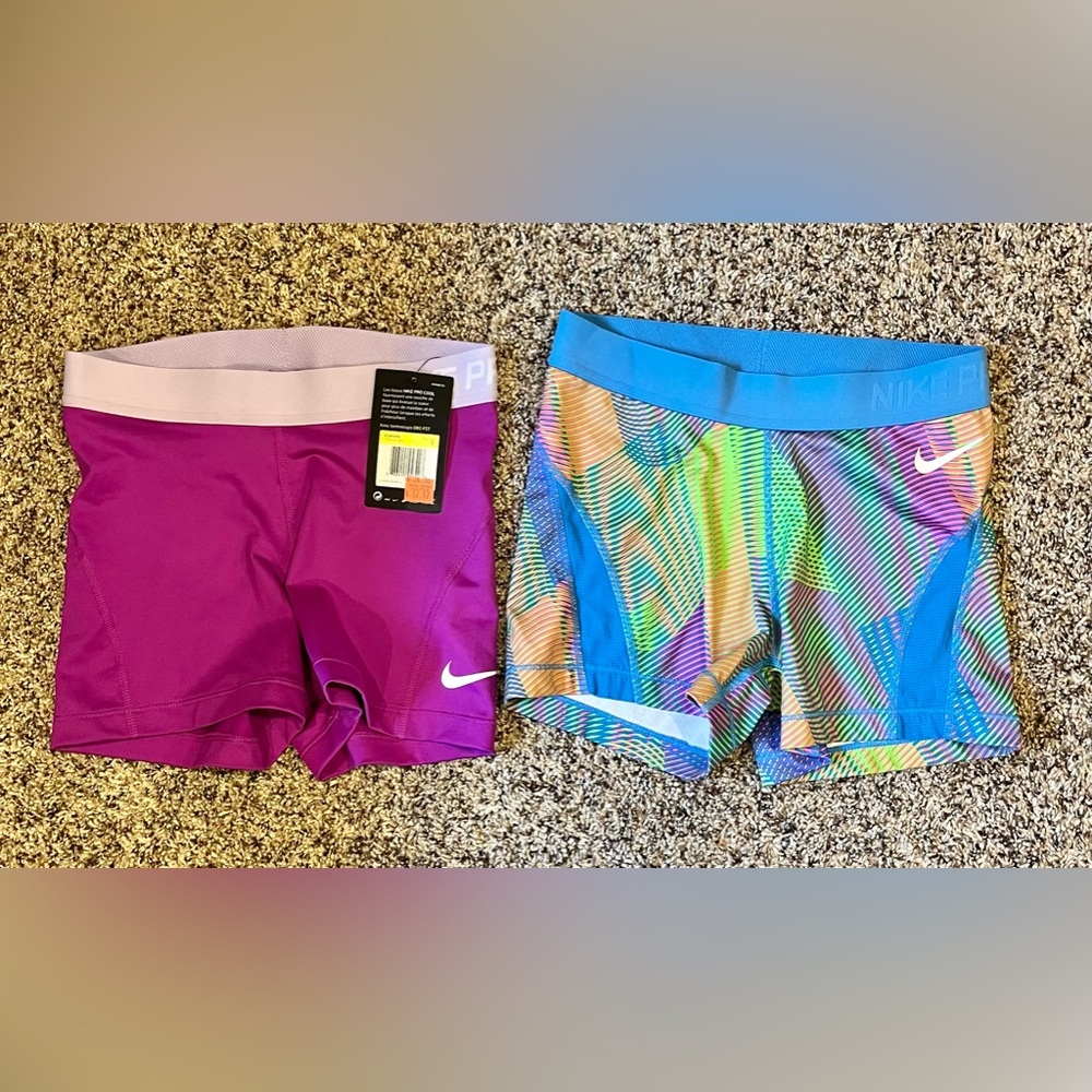Women’s size small Nike spandex. 2 pair for $10